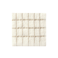 Ritz Café Solid Dish Cloth Natural Ground/Putty Check 9861200